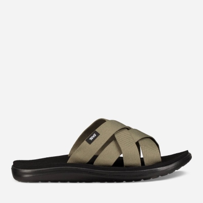 Teva Men's Voya Slide Sandals Sale NZ (PTZNQ-2678)